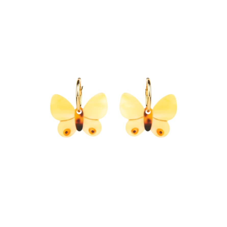 Coucou Suzette Boucles Papillon Jaune