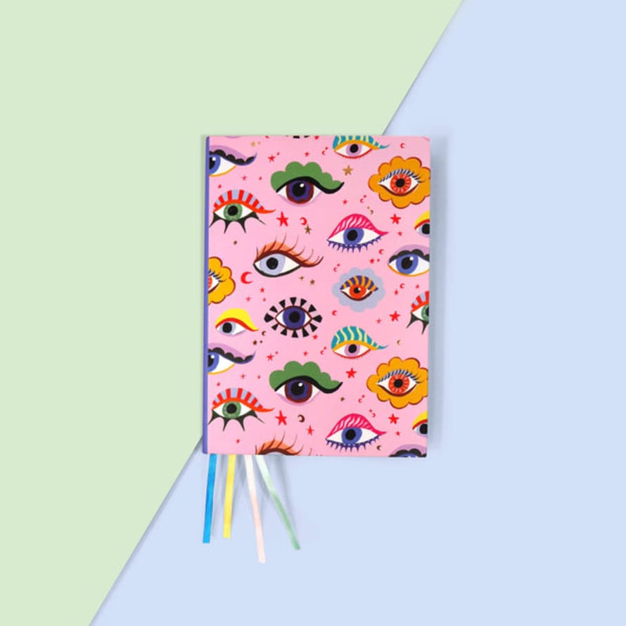 Eleanor Bowmer Magic Eyes A5 Casebound Notebook