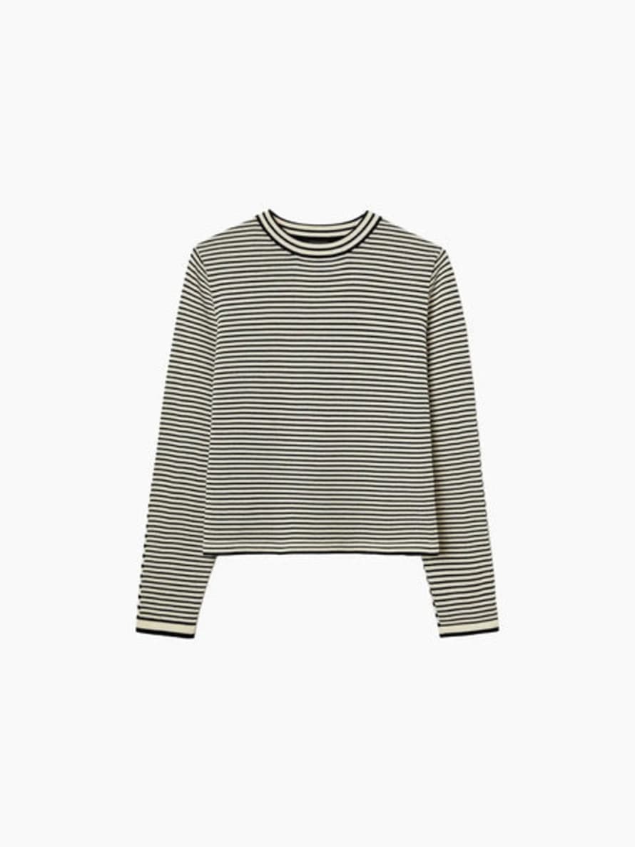 Cordera Cotton Striped Long Sleeves T-shirt