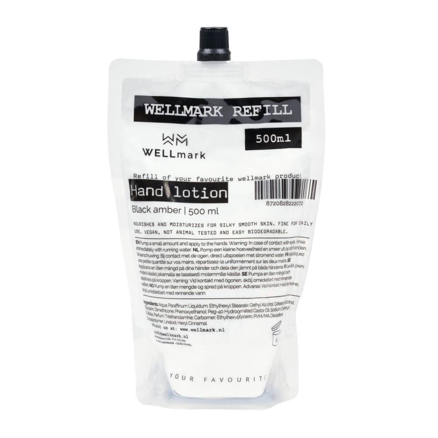 Wellmark HAND LOTION | DARK AMBER REFILL 500ml