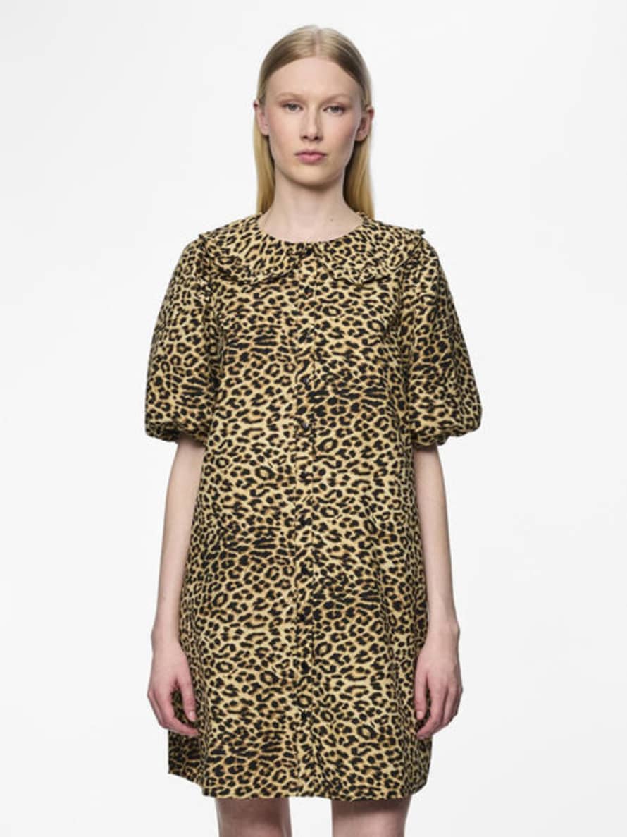 Pieces Leopard Mini Dress