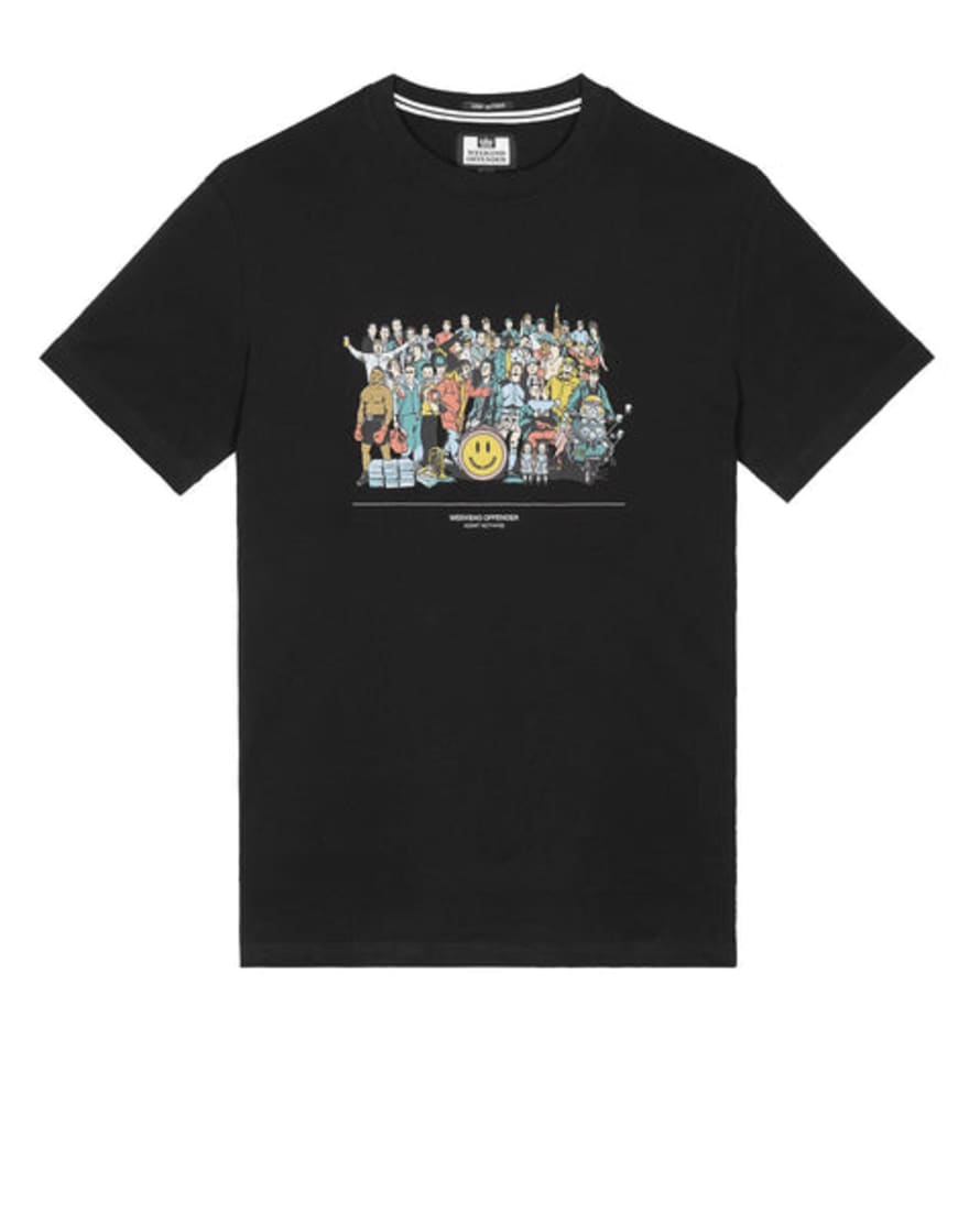 Weekend Offender Blake Tee Black