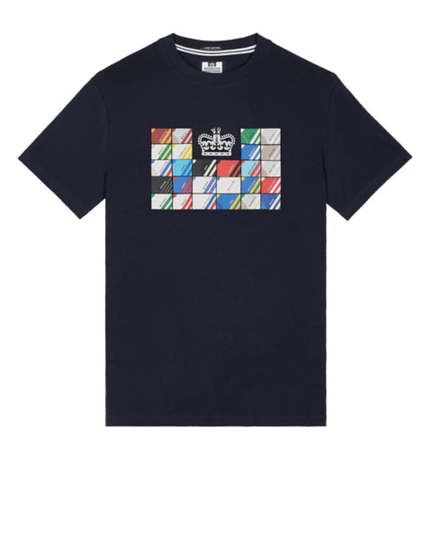 Weekend Offender Alpha Tee In Navy