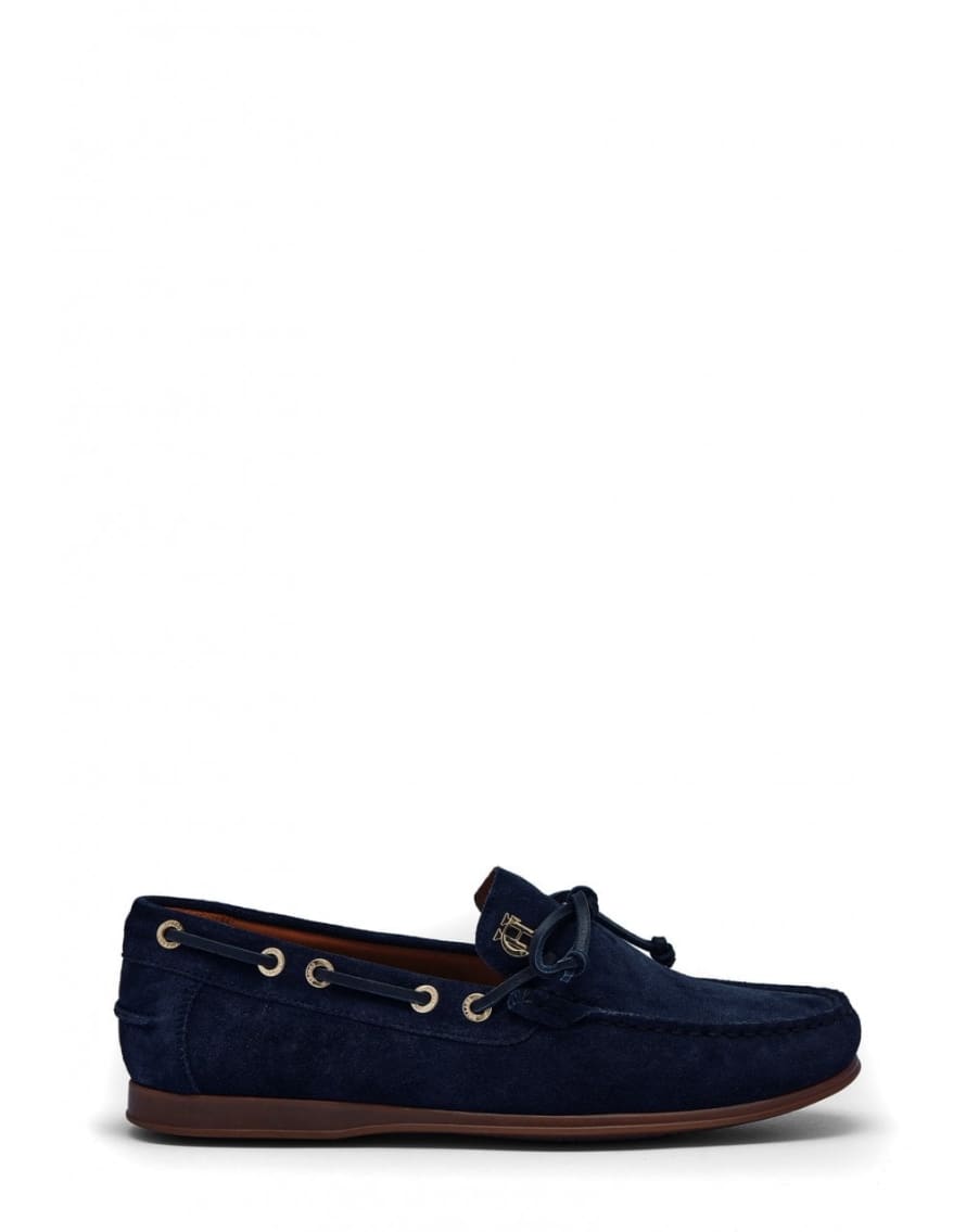 Holland Cooper Holland Cooper Deck Shoe Size: 4, Col: Ink Navy