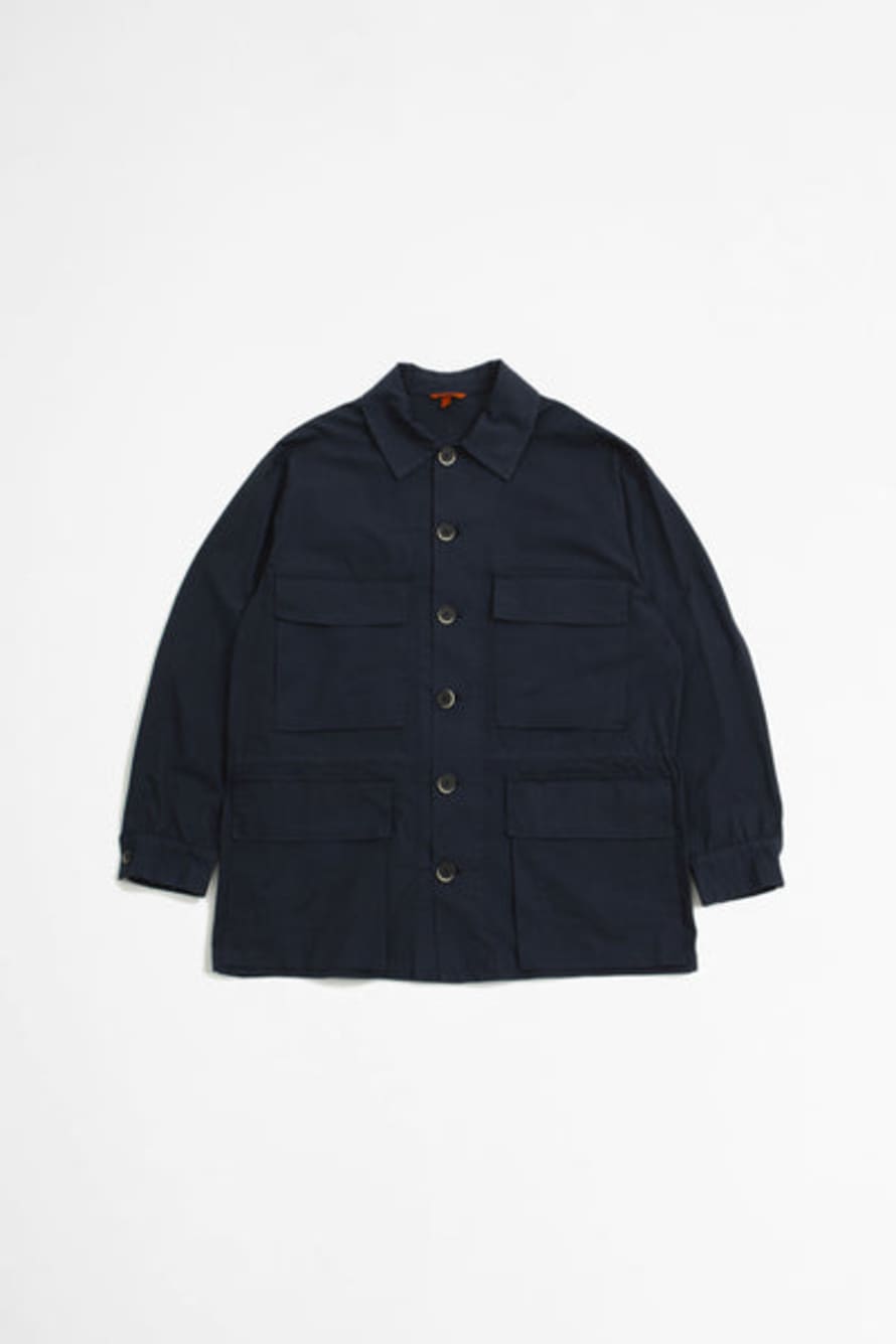 Barena Croveta Coat Montura Navy