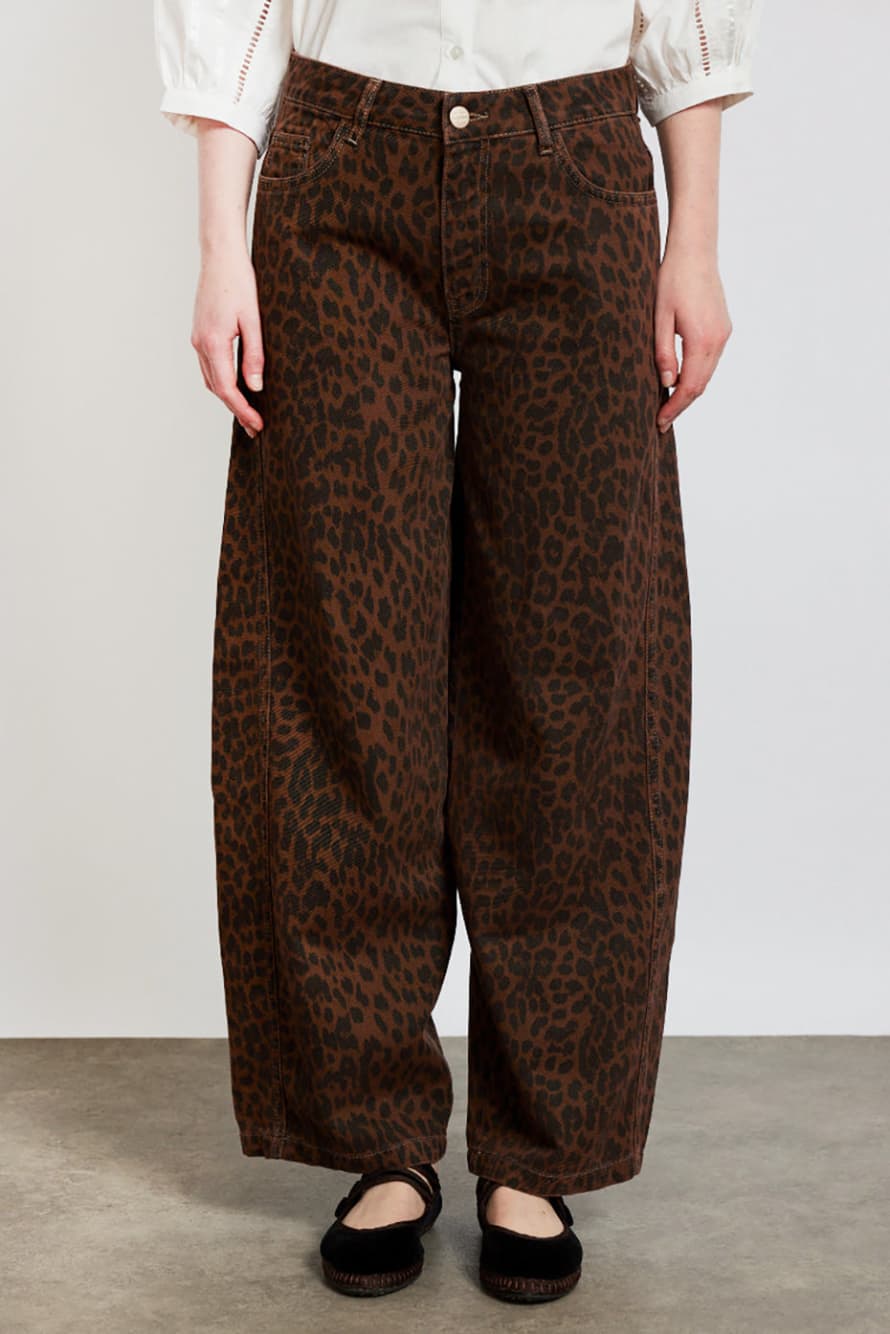 Damson Madder Leopard Dion Jeans