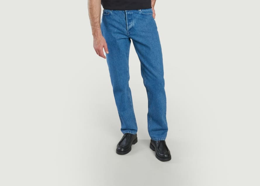 L’Exception Paris Columbus Canvas Straight-leg Jeans