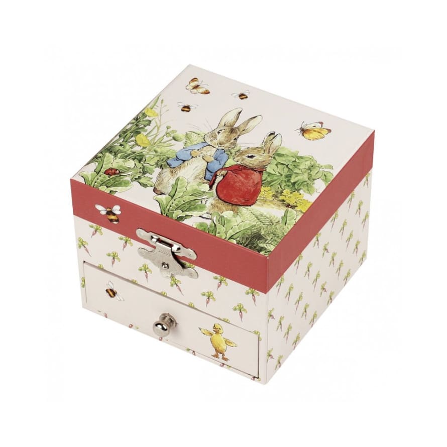 Trousselier Peter Rabbit Cube Music Box