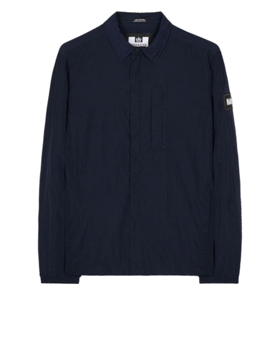 Weekend Offender Porter Over-shirt Navy