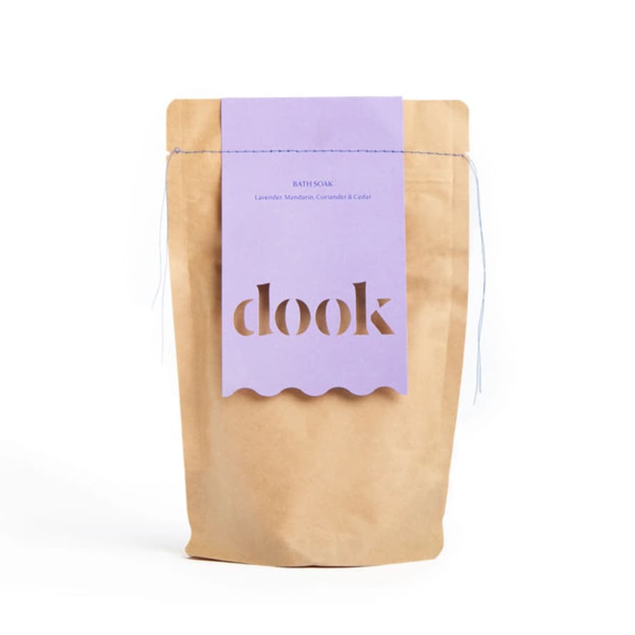 Dook Bath Salt Refill - Lavender, Mandarin, Coriander & Cedar