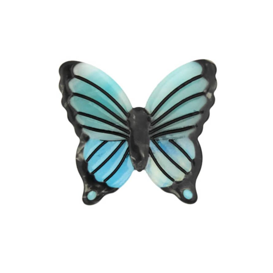 Coucou Suzette Blue Butterfly Hair Clip