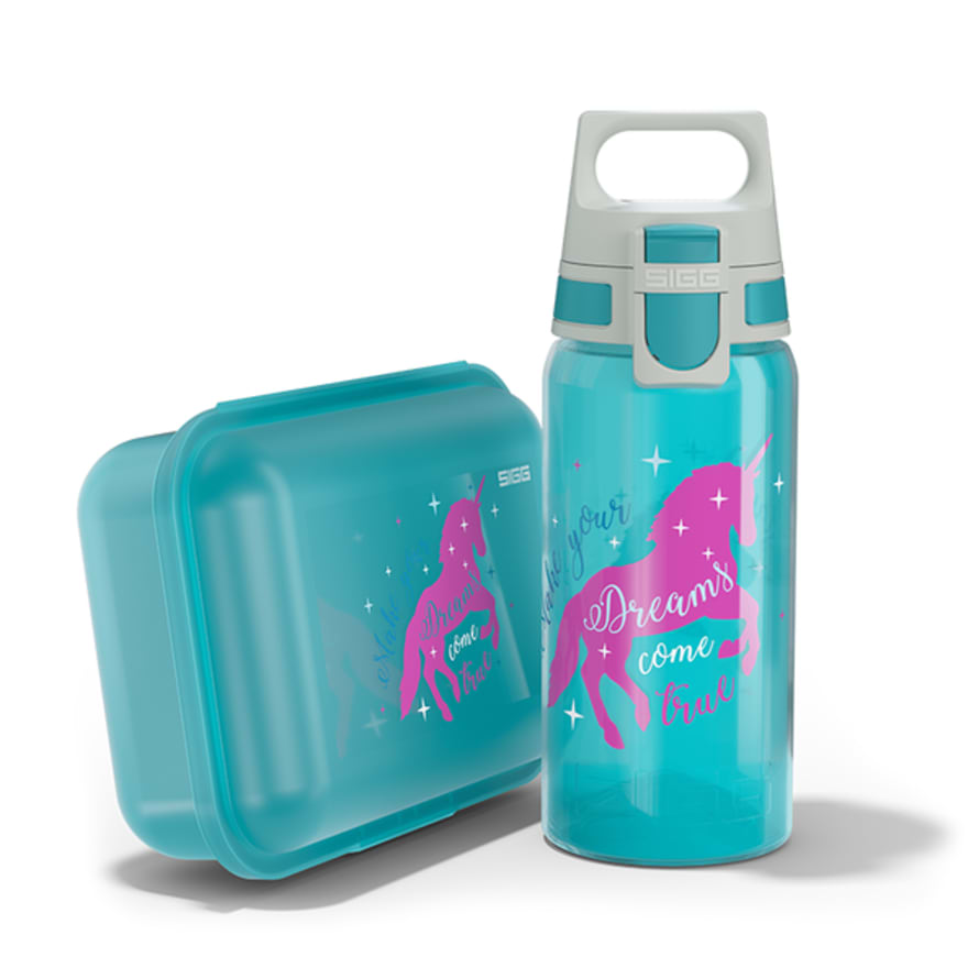 Sigg Set Viva Kids Lunchbox Unicorn