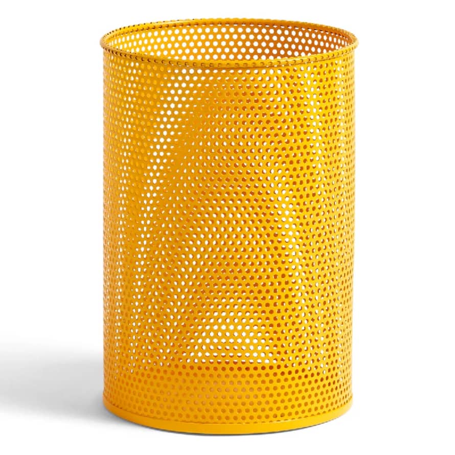 HAY PERFORATED BIN-MEDIUM-YELLOW