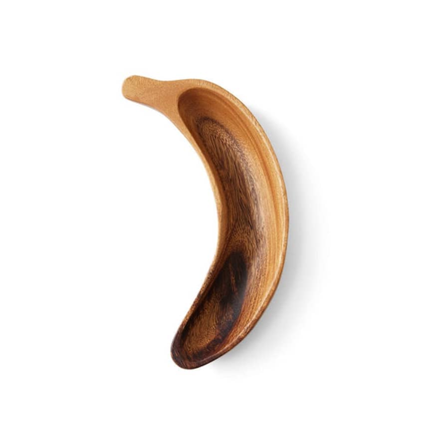 HK Living Acacia Banana Bowl