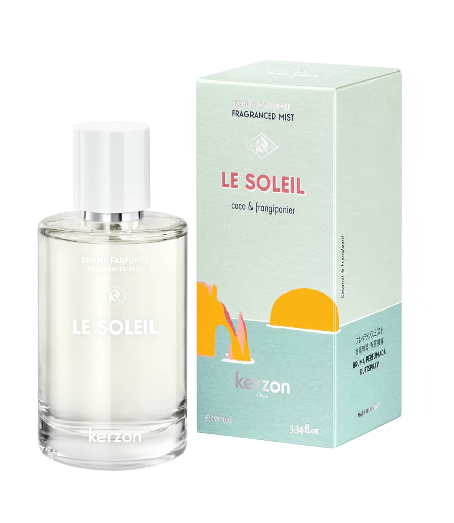 Kerzon Brume Parfumée Le Soleil - Coco Et Frangipanier