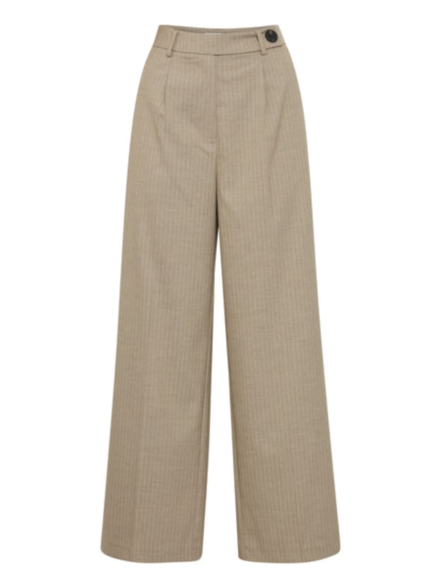 b.young Elotte Trousers Walnut Mix