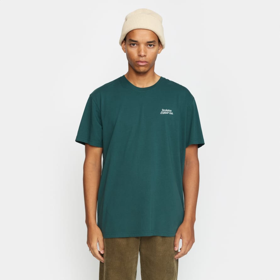 Revolution Dark Green 1382 WAG Printed T Shirt