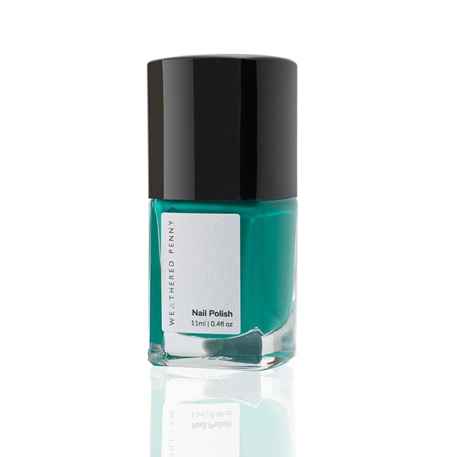 A Weathered Penny  11ml Emerald Opaque Finish Nail Polish