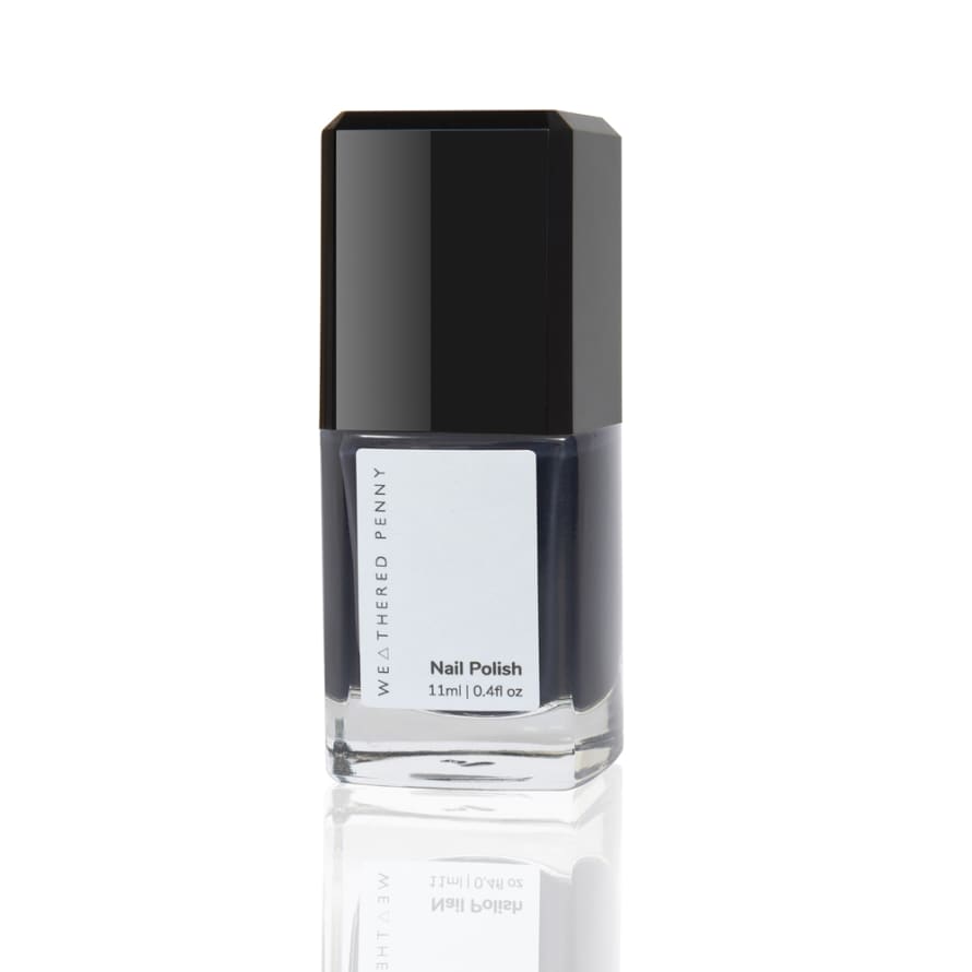 A Weathered Penny  11ml Opaque Finish Midnight Nail Polish