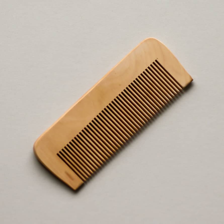 A Weathered Penny  14cm Wooden Comb