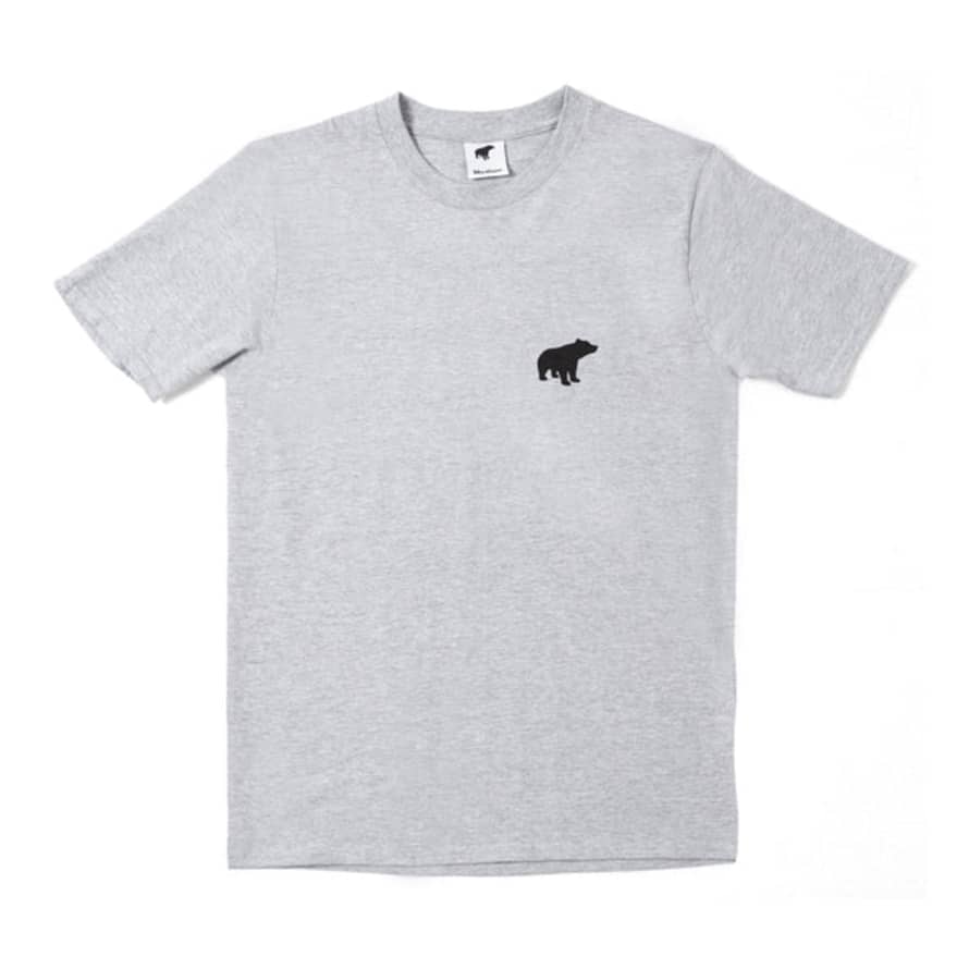 Plain Bear Double Side Logo Printed T Shirt