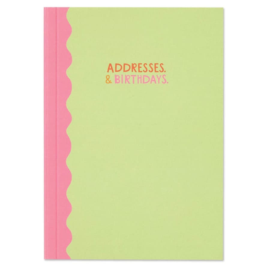 Raspberry Blossom Addresses and Birthdays Notebook