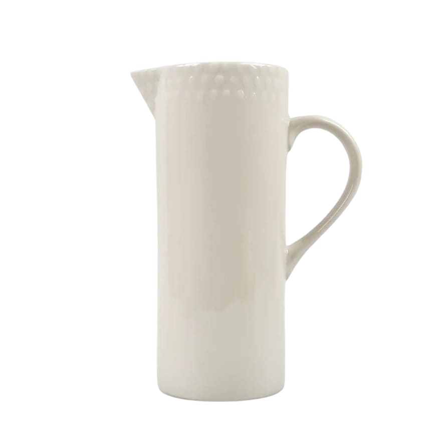 Nkuku Ela Jug - Cream