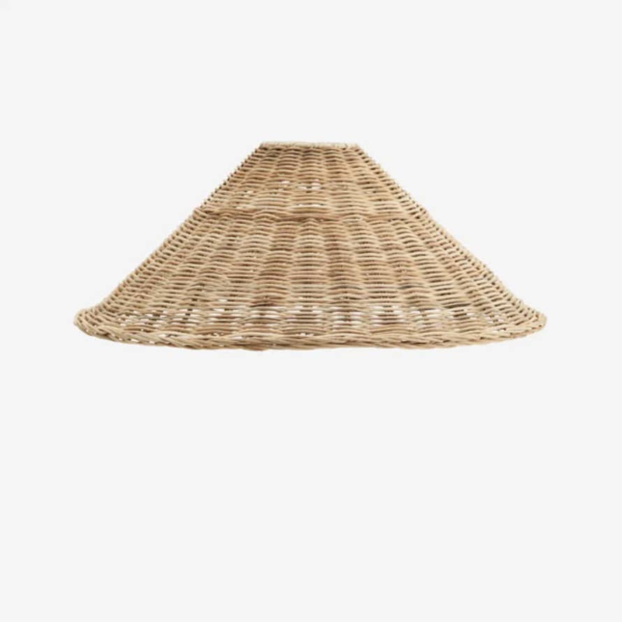 Madam Stoltz Rattan Lampshade