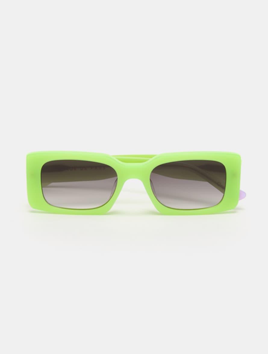 Zoe de Pass Eyewear Grace Chartreuse Sunglasses By Zoe De Pass