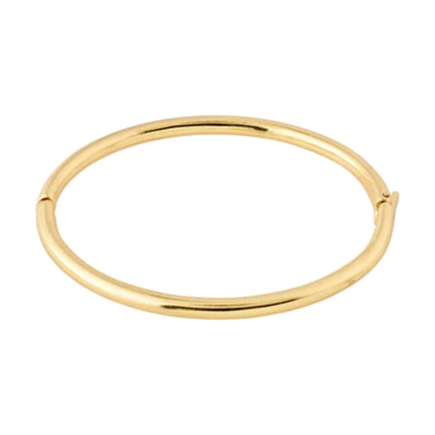 Pilgrim Sophia Recycled Bangle Bracelet Gold-plated