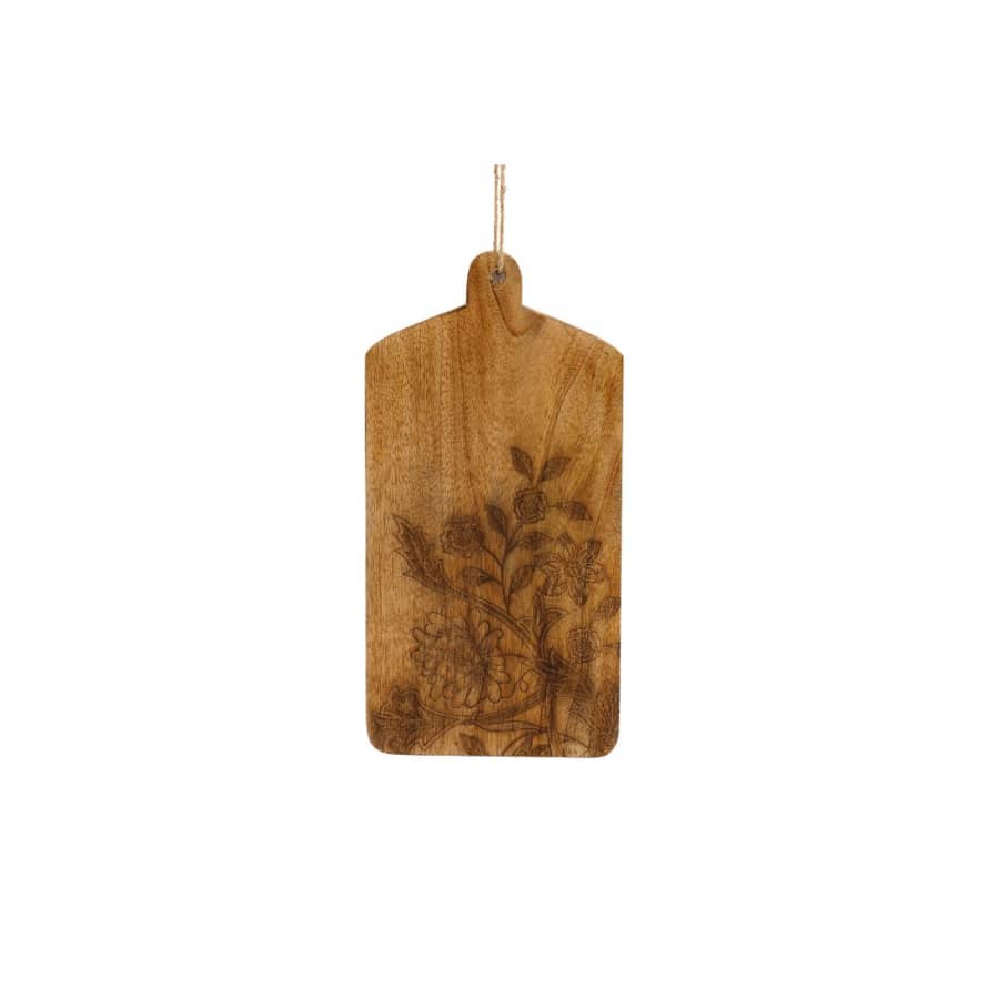 Temerity Jones Flower Meadow Engraved Serving Board