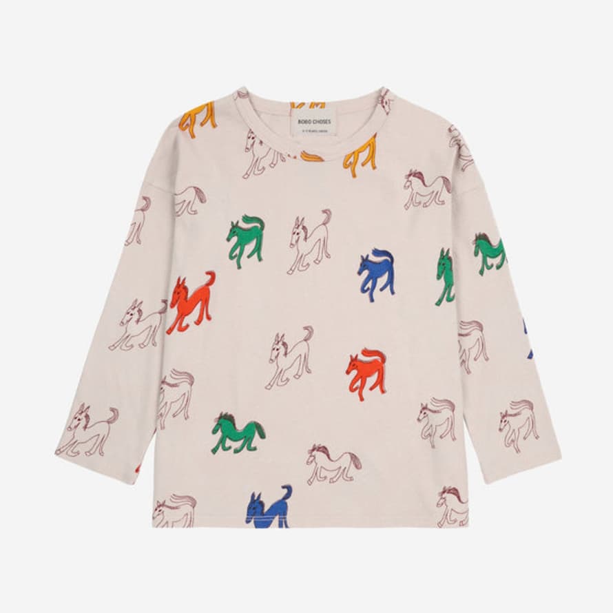 Bobo Choses Horse All Over T-shirt