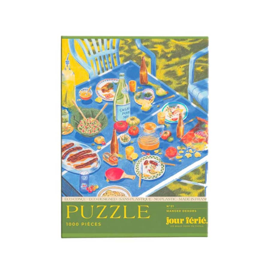 Jour férié Puzzle Manger Dehors 1000 Pièces