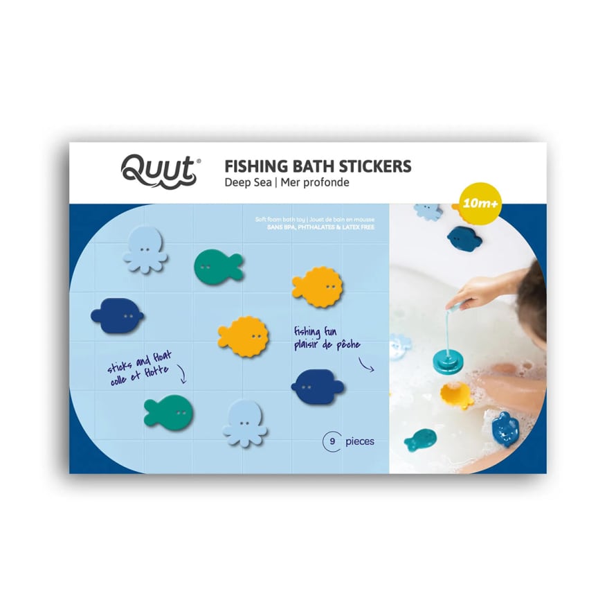 Quut Quut Bath Fishing Set - Deep Sea