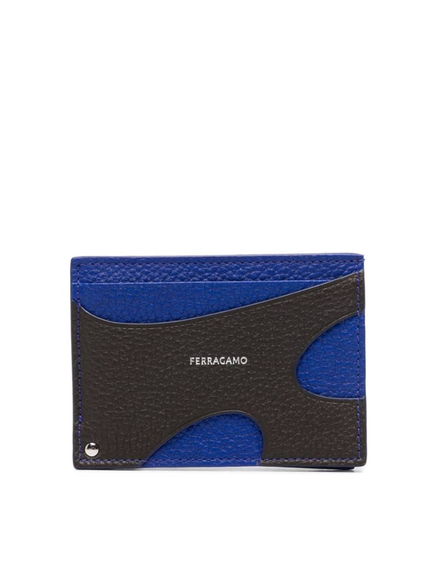 Ferragamo Cut Out Logo Card Case