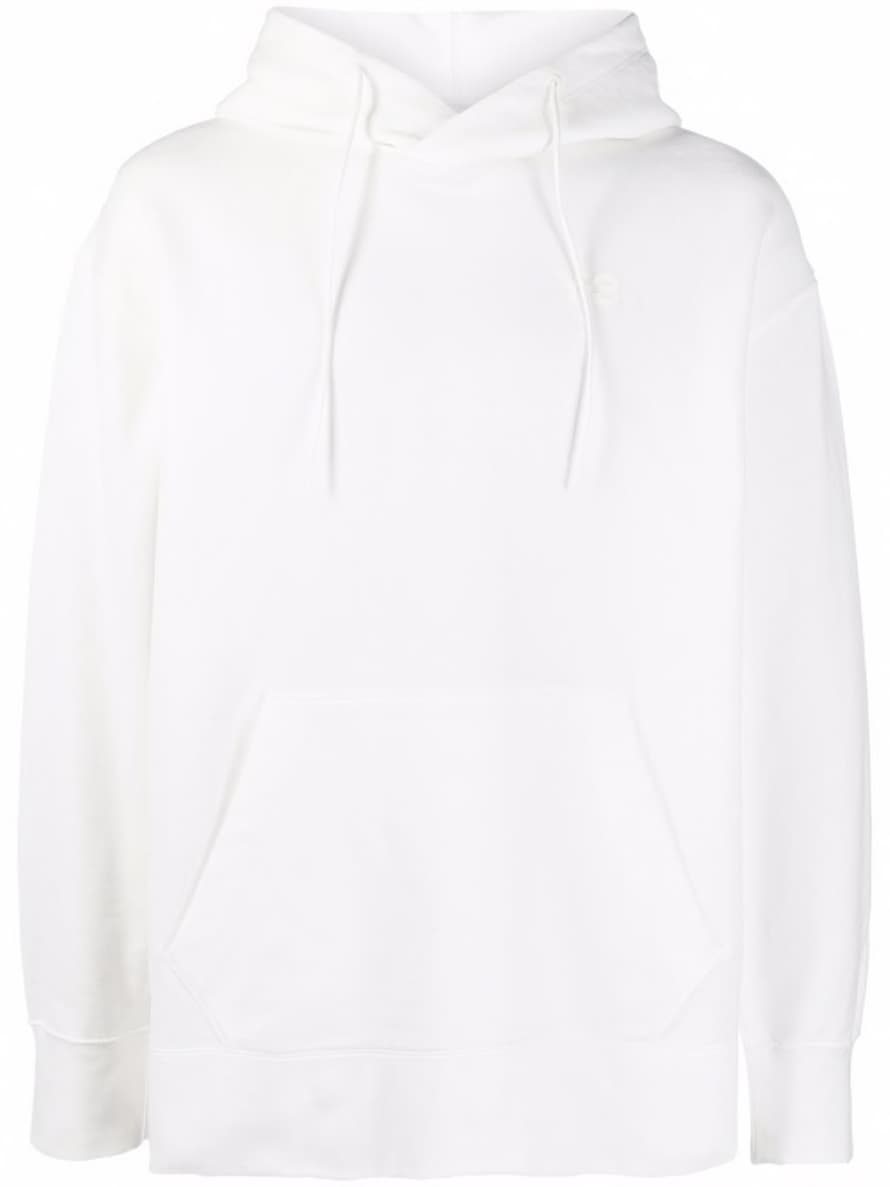 Y-3 White CH1 Logo Hoodie