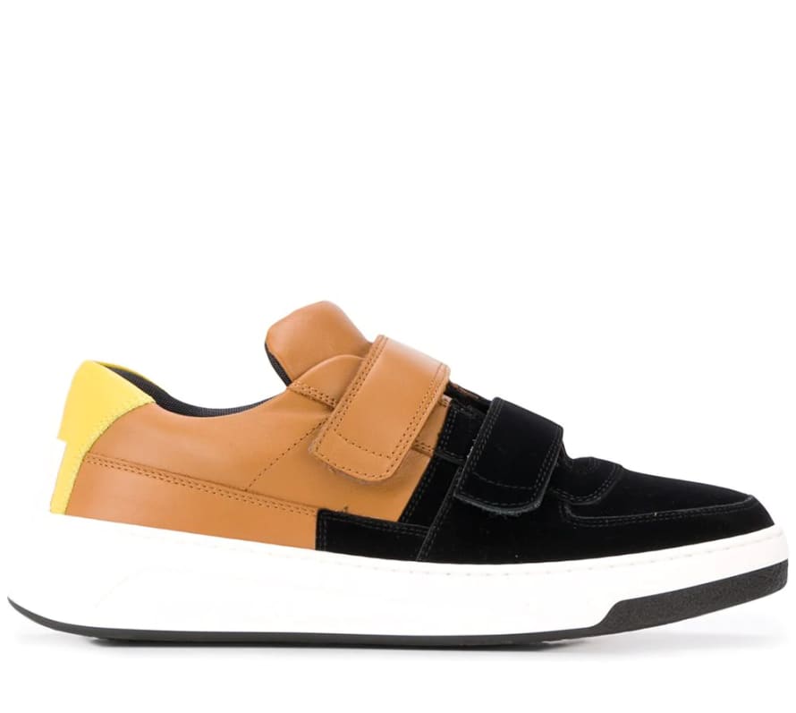 Acne Studios Multicolor Perey Flocked Sneakers