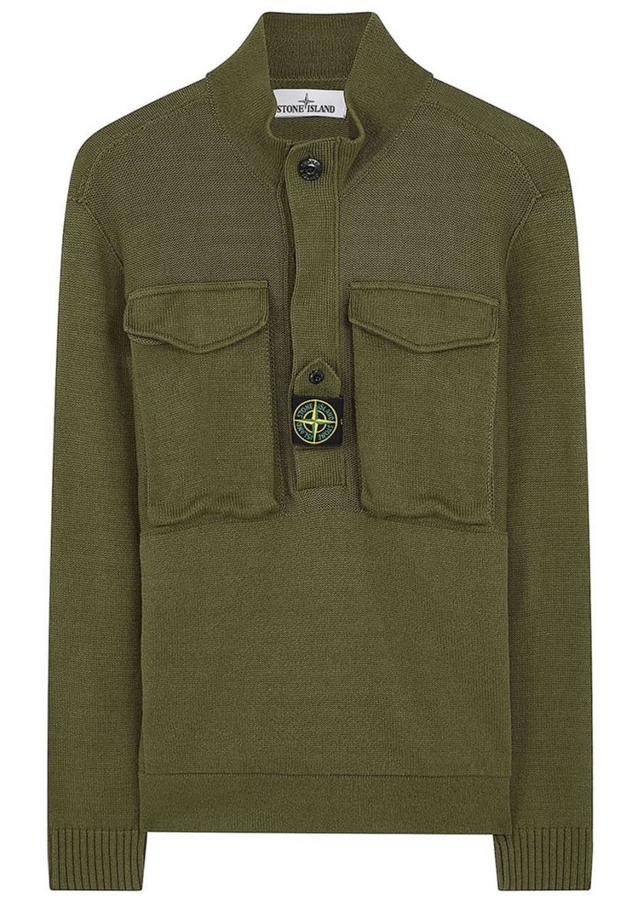 Stone Island Logo Patch Sweater