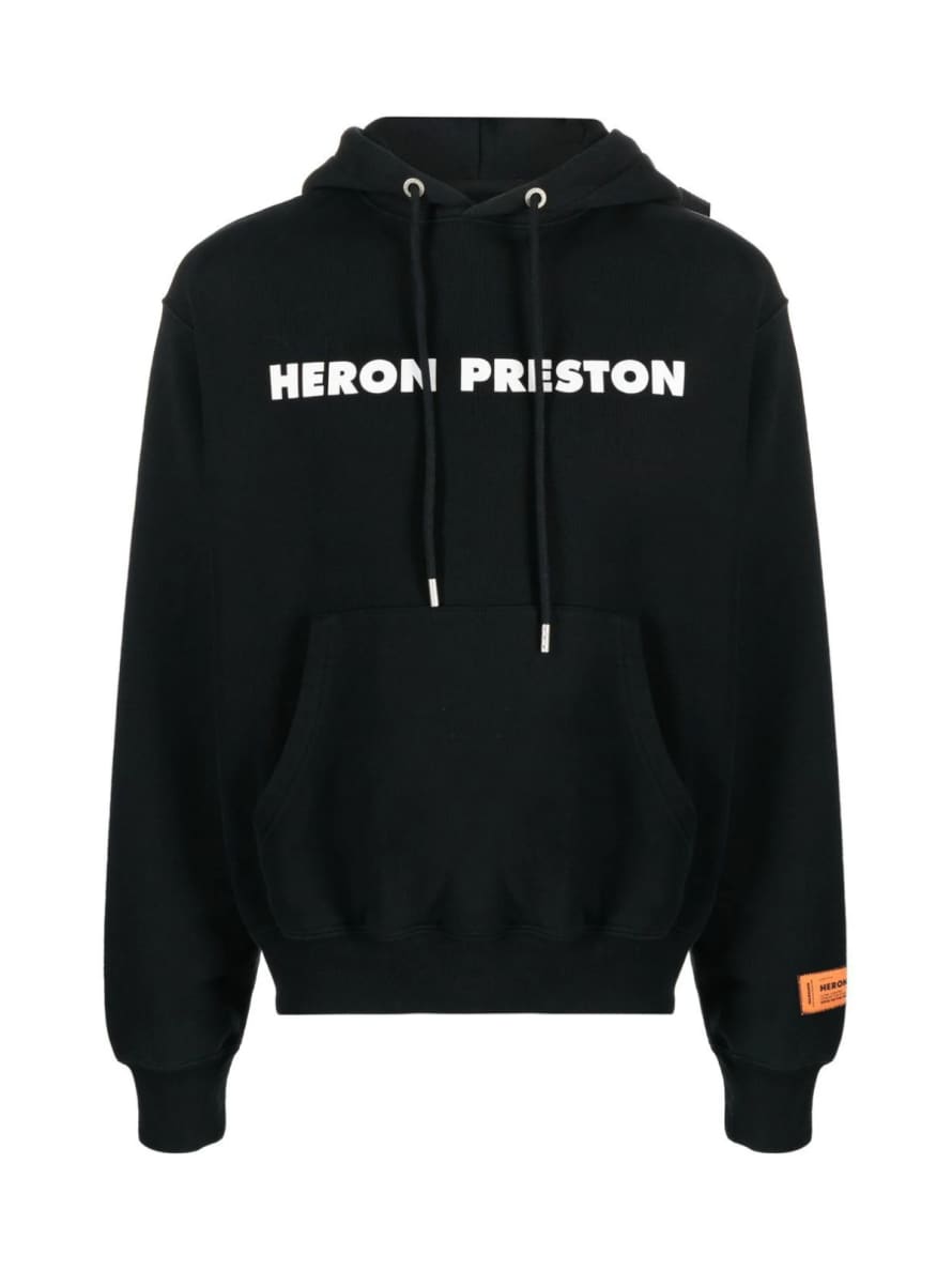 Heron Preston Black This is Not Logo Hoodie