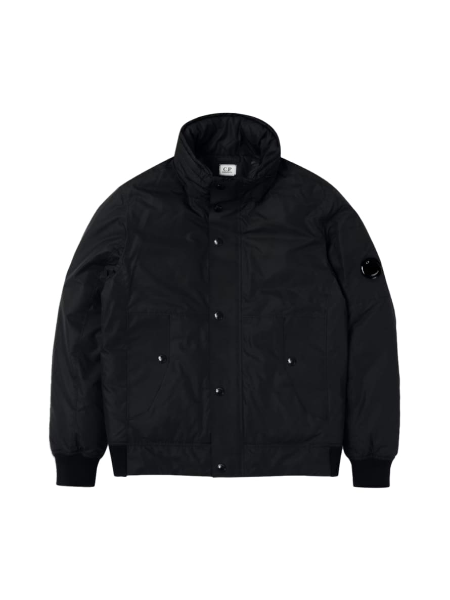 C.P. Company Black Micro M Down Jacket