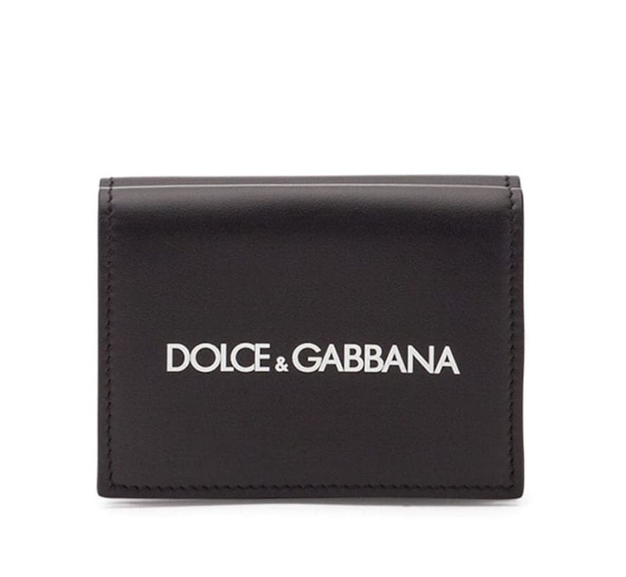 Dolce & Gabbana Logo Print Bifold Wallet