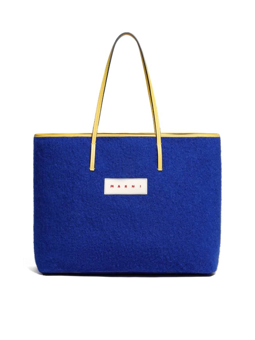 Marni Blue Janus Reversible Tote Bag