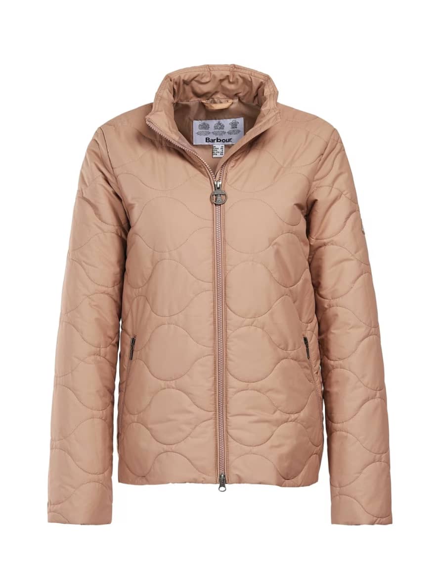 Barbour Dark Oyster Bindweed Quilted Jacket