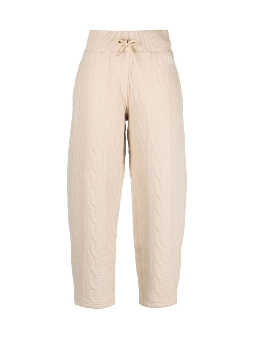 Polo Ralph Lauren Cable Quilted Logo Trousers