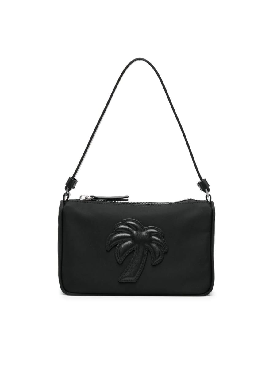 Palm Angels Mini Black Big Palm Shoulder Bag