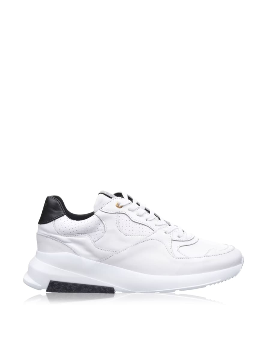 ANDROID HOMME White Malibu Low Top Sneakers