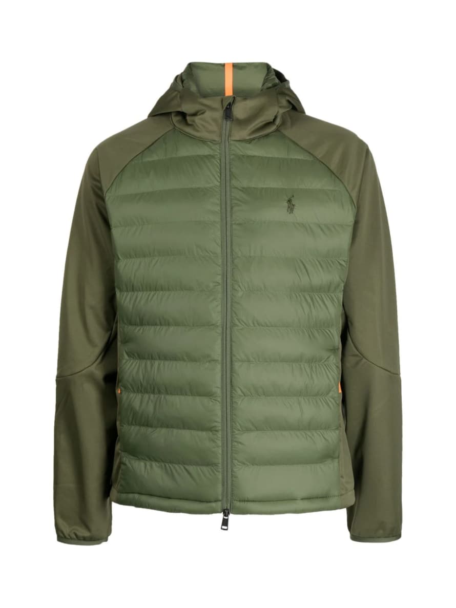 Polo Ralph Lauren Green Thor Hybrid Padded Jacket