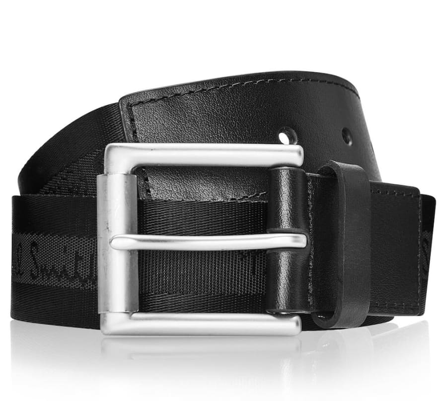 Paul Smith Logo Webbing Belt