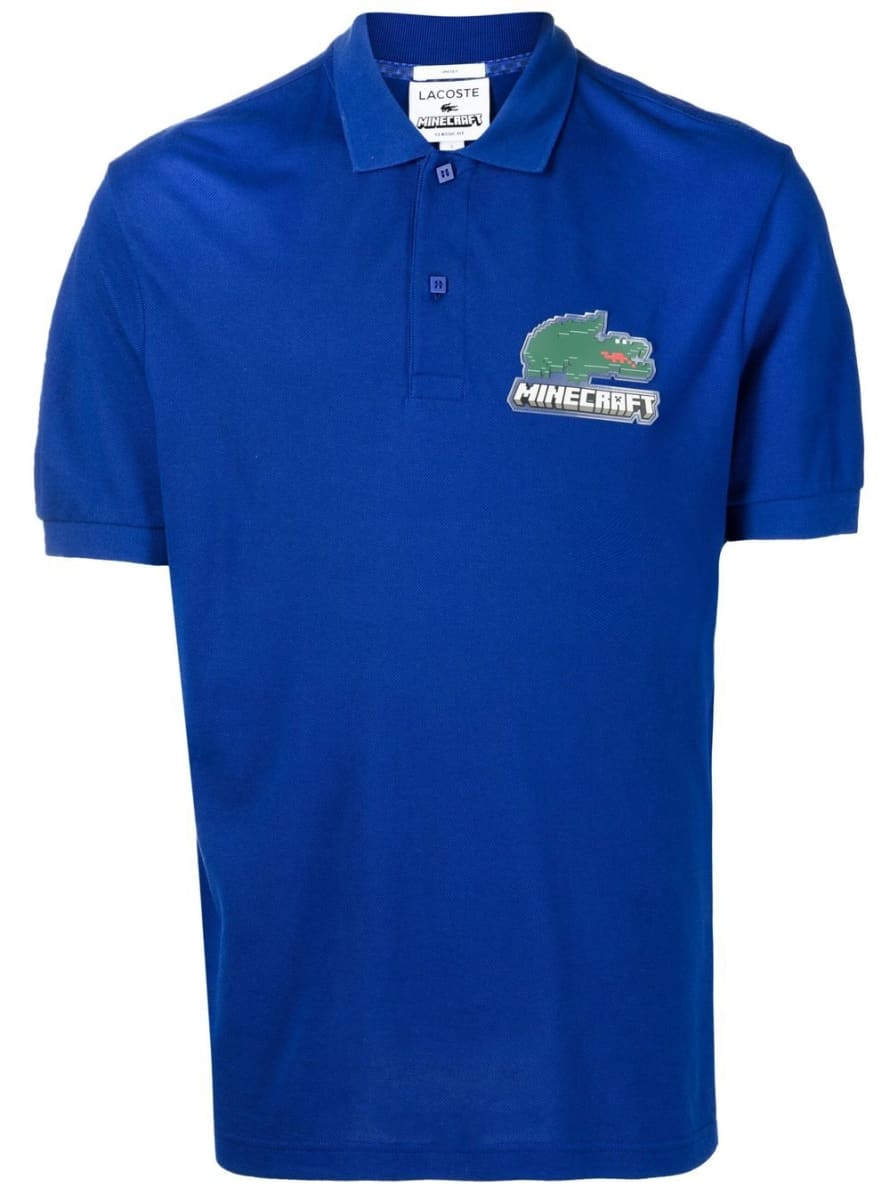 Lacoste Lacoste X Minecraft Logo Polo Shirt