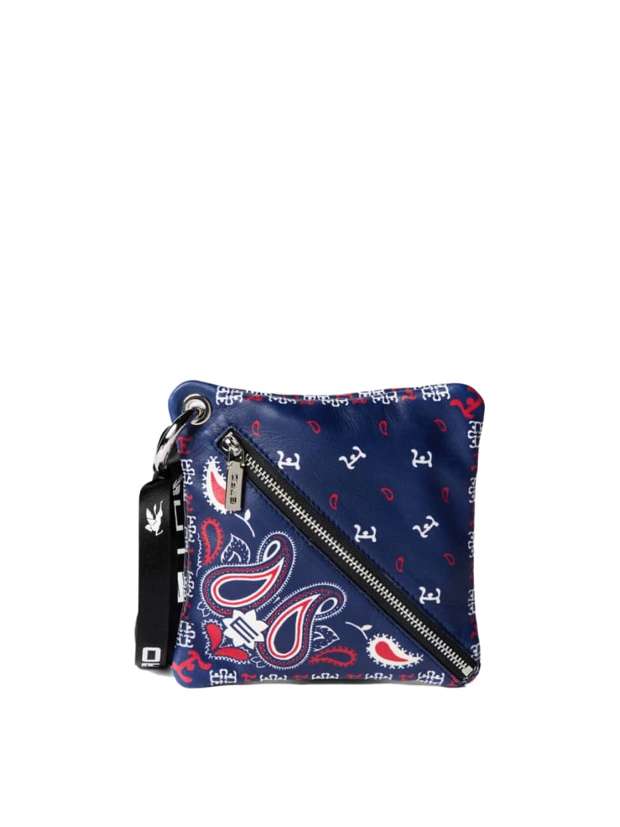 Etro  Paisley Print Logo Pouch Bag